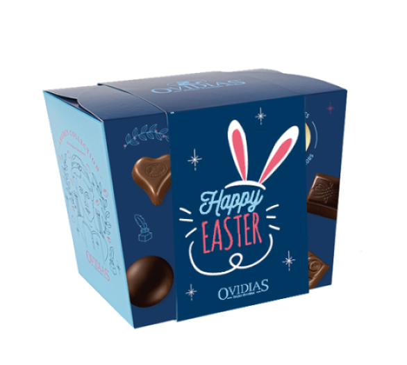 Happy Easter-ballotin met pralinemix (375g)